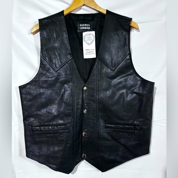 Buenos Canada Other - Buenos Canada Leather Vest XL